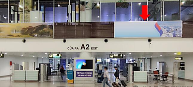 越南內(nèi)排機場廣告